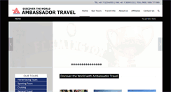 Desktop Screenshot of ambassadortravel.com.au