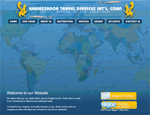 Tablet Screenshot of ambassadortravel.com.ph